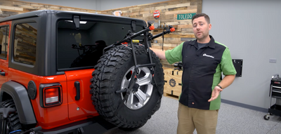Spare Tire Bike Rack