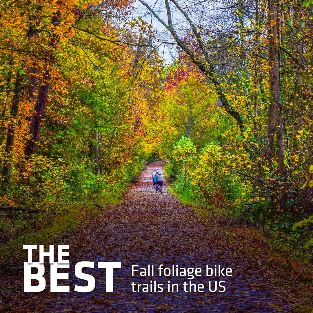 The Best Fall foliage bike trails in the U.S.
