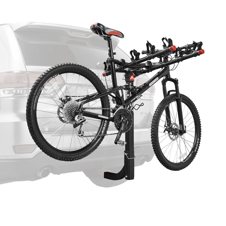 Deluxe Hitch Bike Rack#4 دراجات - 35 رطلاً / 16 كيلوغراماً لكل دراجة
