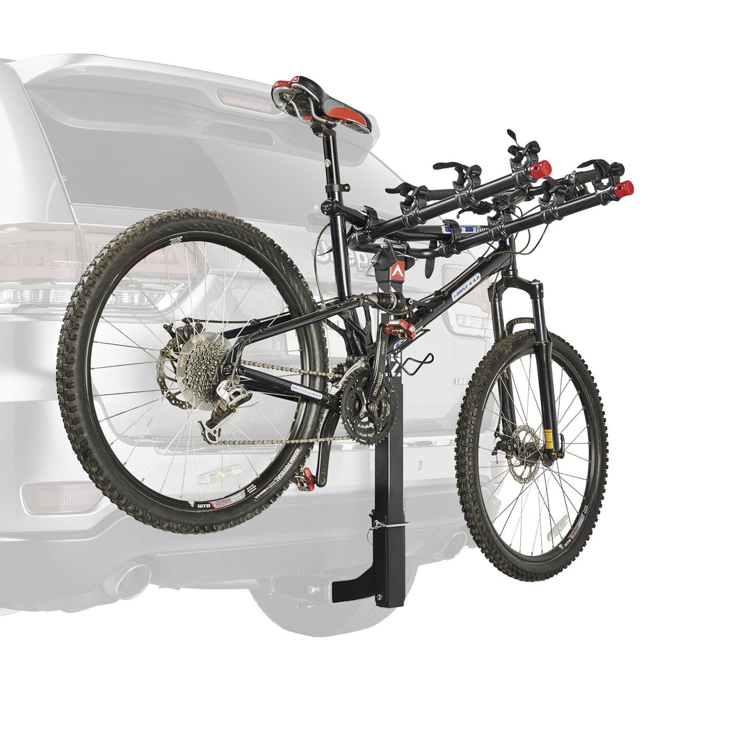 Deluxe Hitch Bike Rack#4 دراجات - 35 رطلاً / 16 كيلوغراماً لكل دراجة